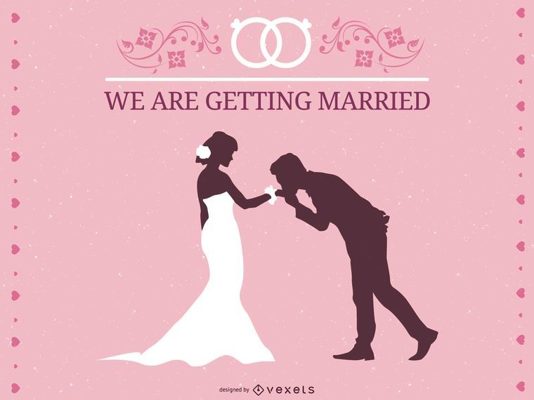 Vector tema de la boda Vector tema de la boda