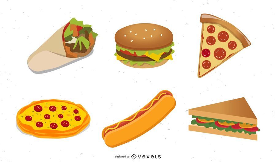 Westernstyle Fast Food Clip Art Westernstyle Fast Food Clip Art