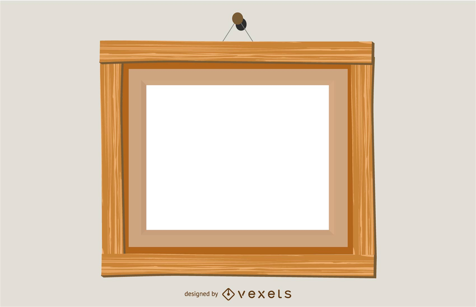 Wooden Frame Vector