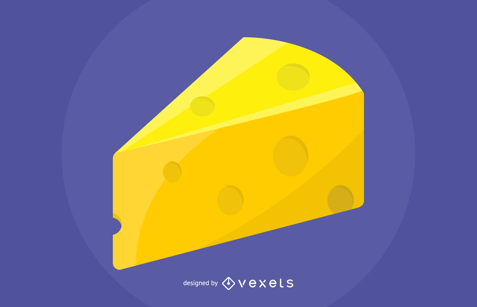 Vector de queso