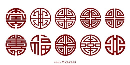 Chinese Classical Tradition Of Eleven Vector