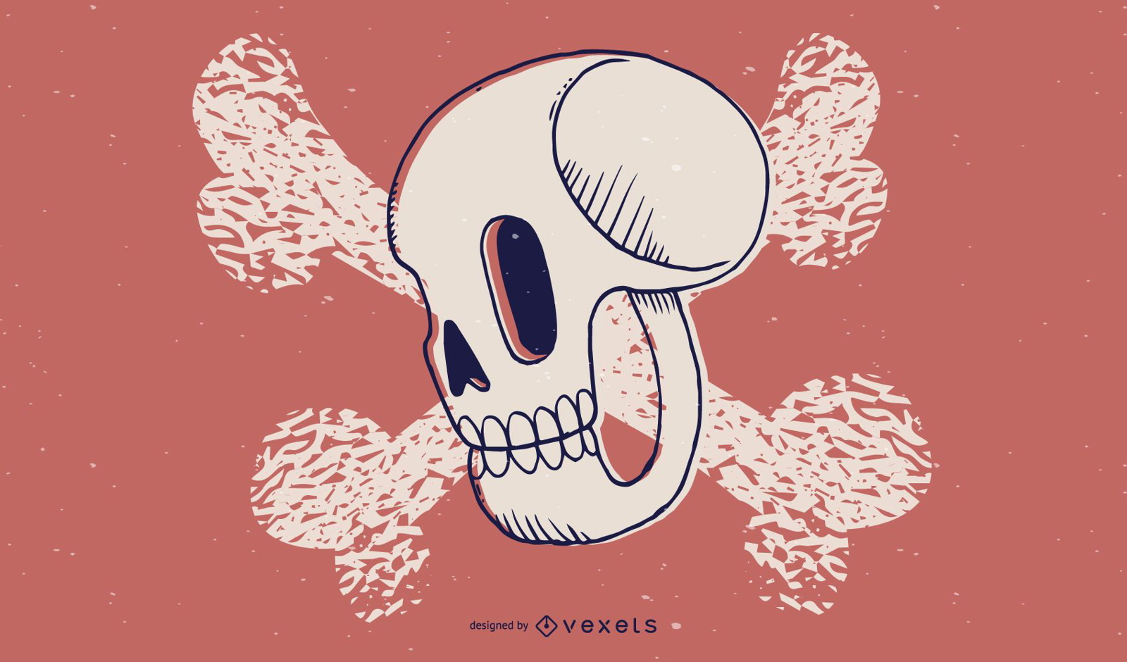 Trend Vector Series 1 Skull And Crossbones 54