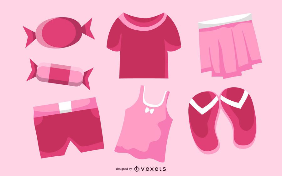 Linda tendencia Vector bienes de la vida Linda tendencia Vector bienes de la vida