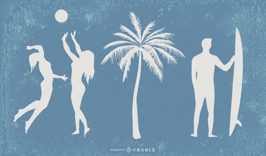 Summer Trend Element Vector Summer Trend Element Vector