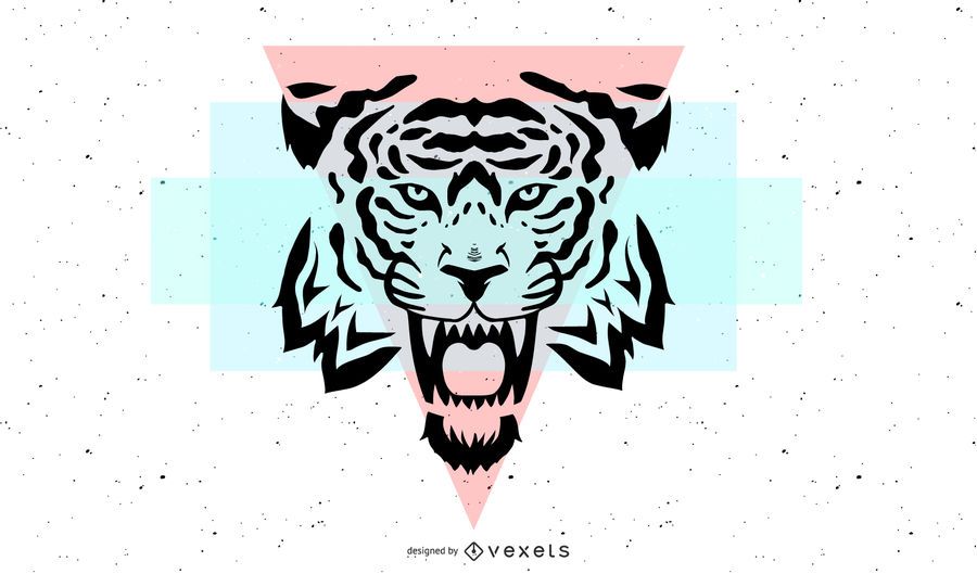 Vetor de tigre imagem 31 Vetor de tigre imagem 31