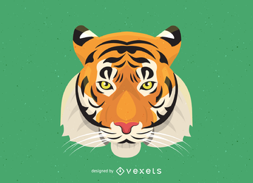 Vector de imagen de tigre 17