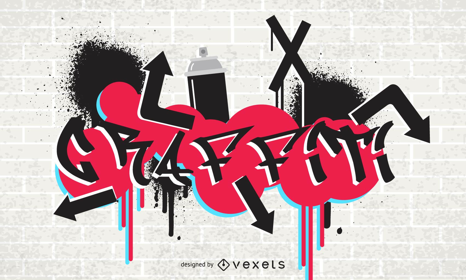 Download Graffiti Fonts Vector - Vector Download