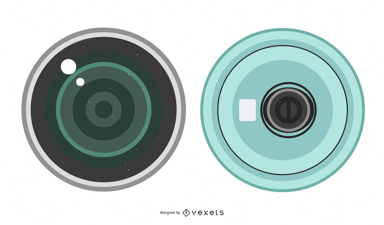 Camera Lens 01 Vector