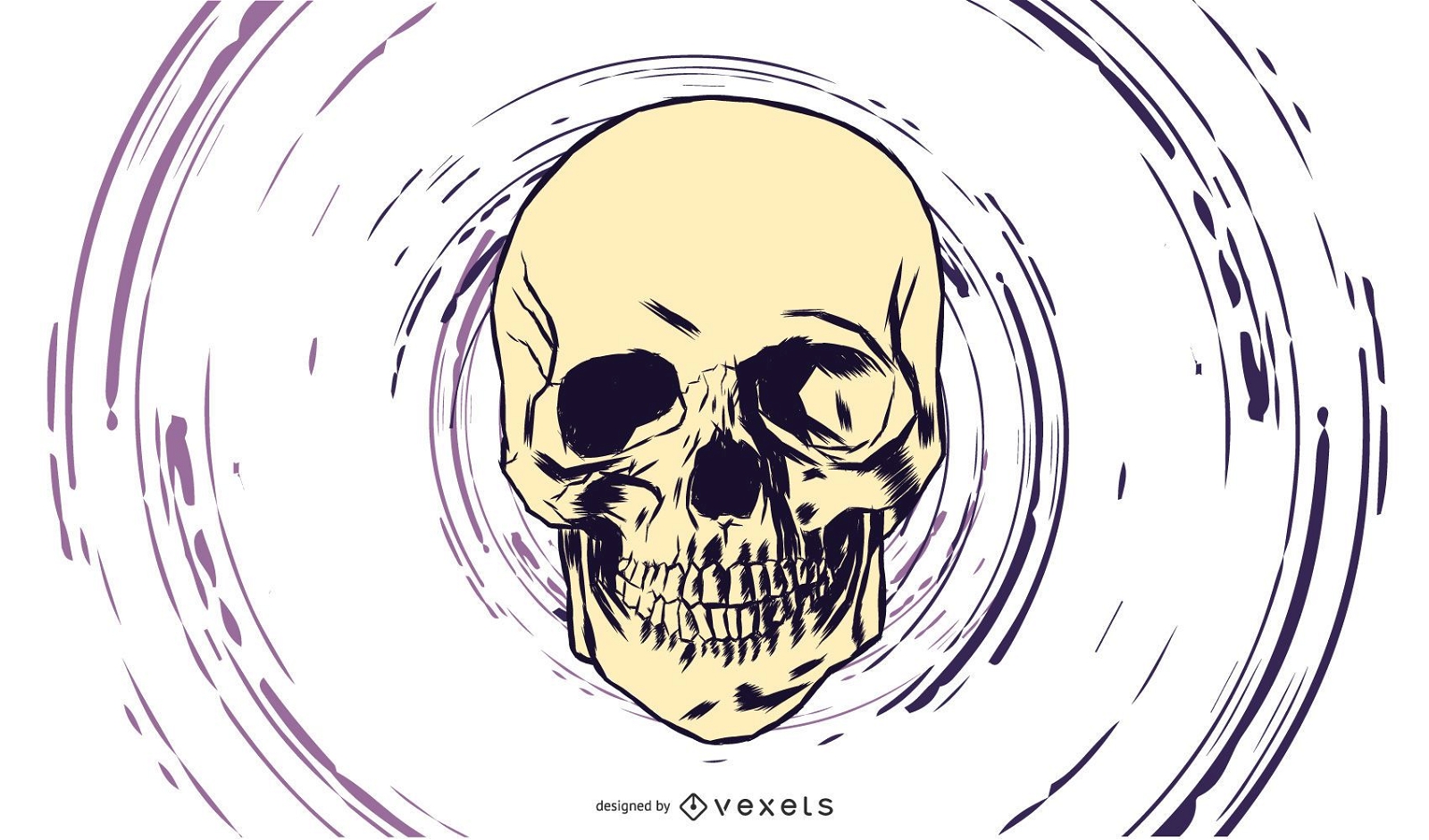 Skull Vector 8
