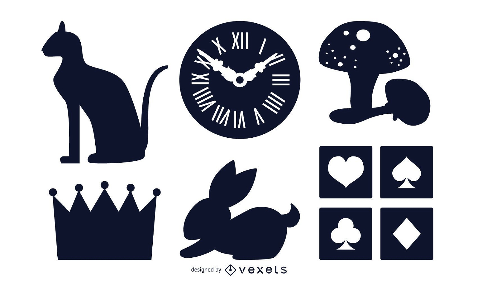 Misc Objects Silhouette Set