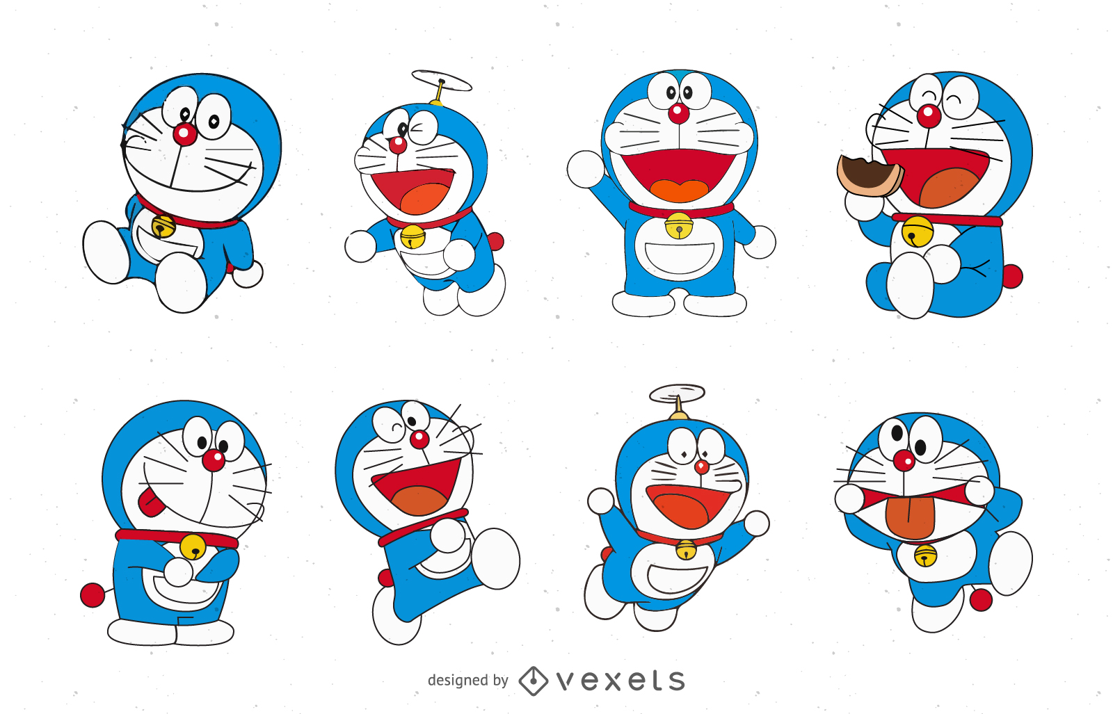Un sueño Doraemon Doraemon Action Photos Vector