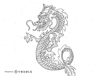 Japanese Dragon 3