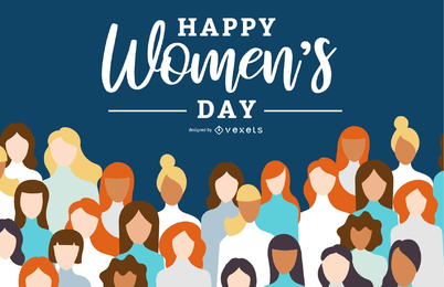 38 Women Day Theme Vector 5 Vector Download