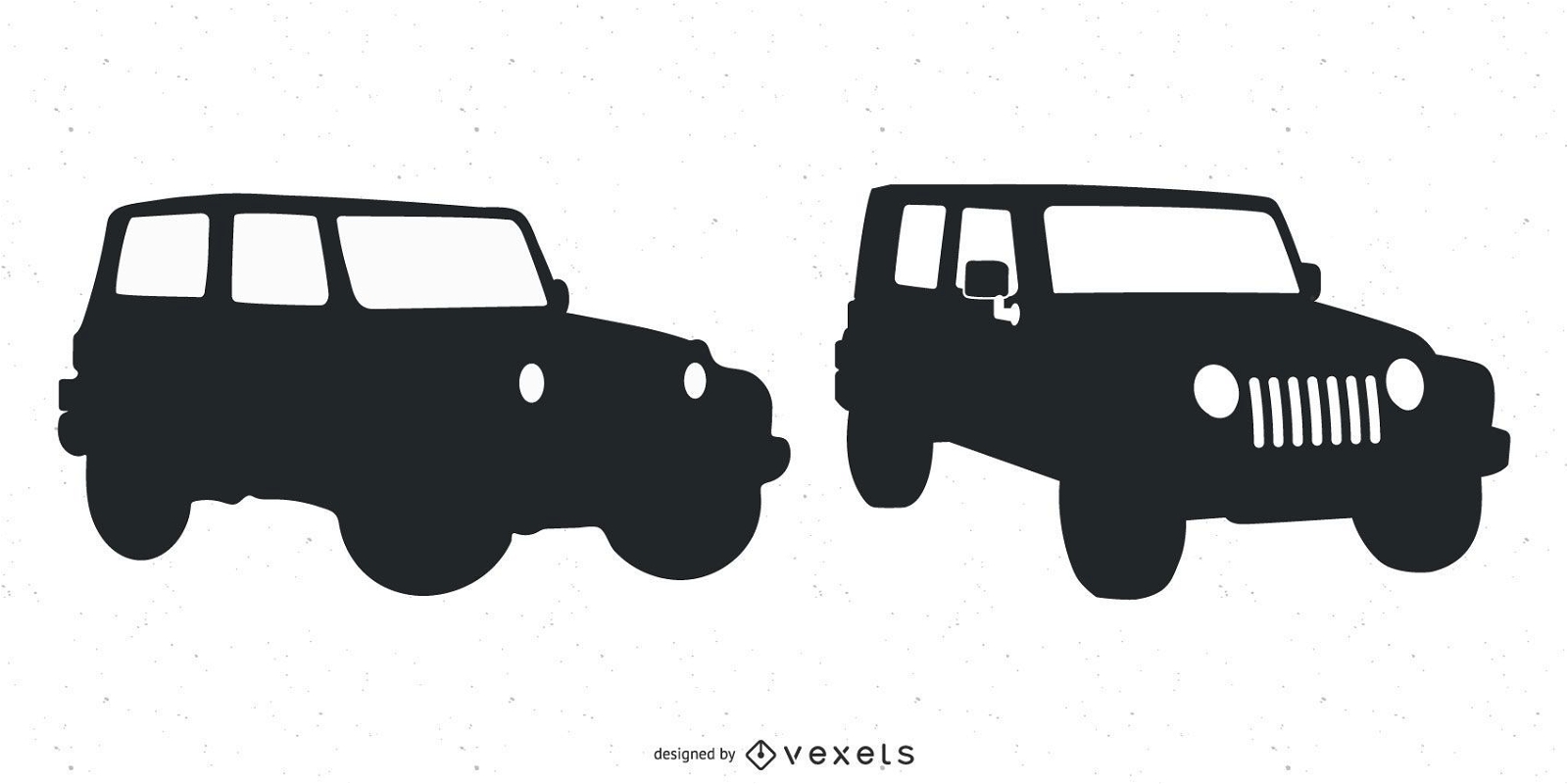 Vectores del jeep