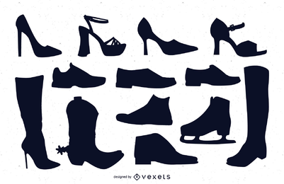 Vectores de zapatos