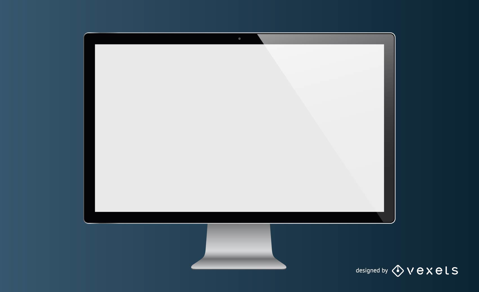 imac monitor vector