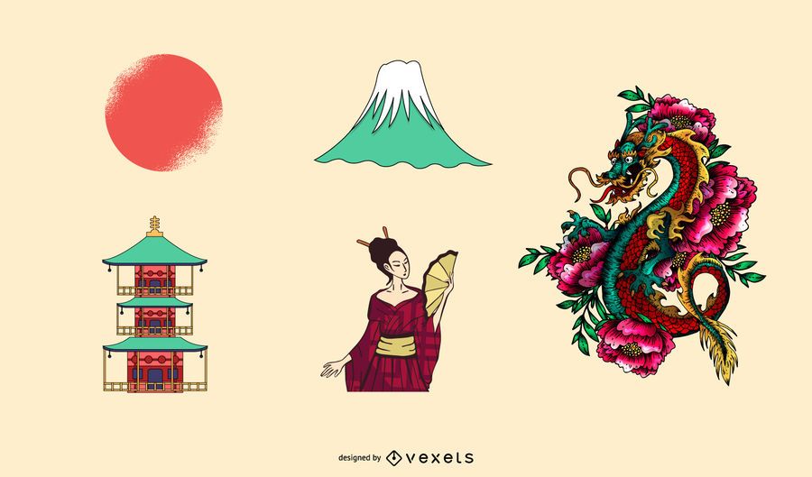 Elementos japoneses Elementos japoneses
