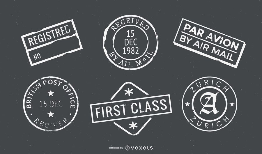 Passport Stamp Seal 05 Vector Passport Stamp Seal 05 Vector