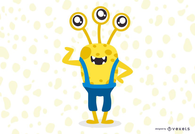 Free To Dress The Little Monster Vector Free To Dress The Little Monster Vector