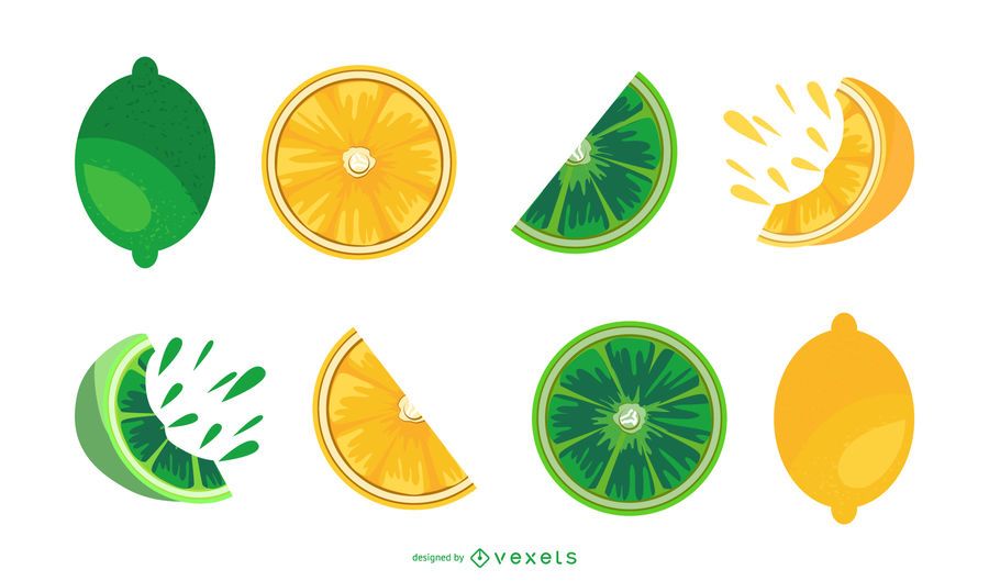 Vectores gratis de cítricos Vectores gratis de cítricos