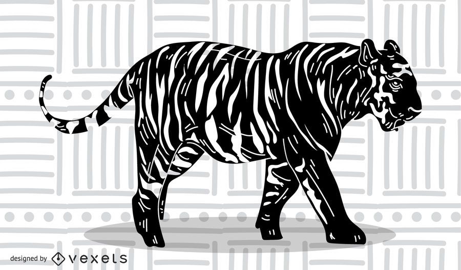 The Tiger Picture 15 Vector The Tiger Picture 15 Vector