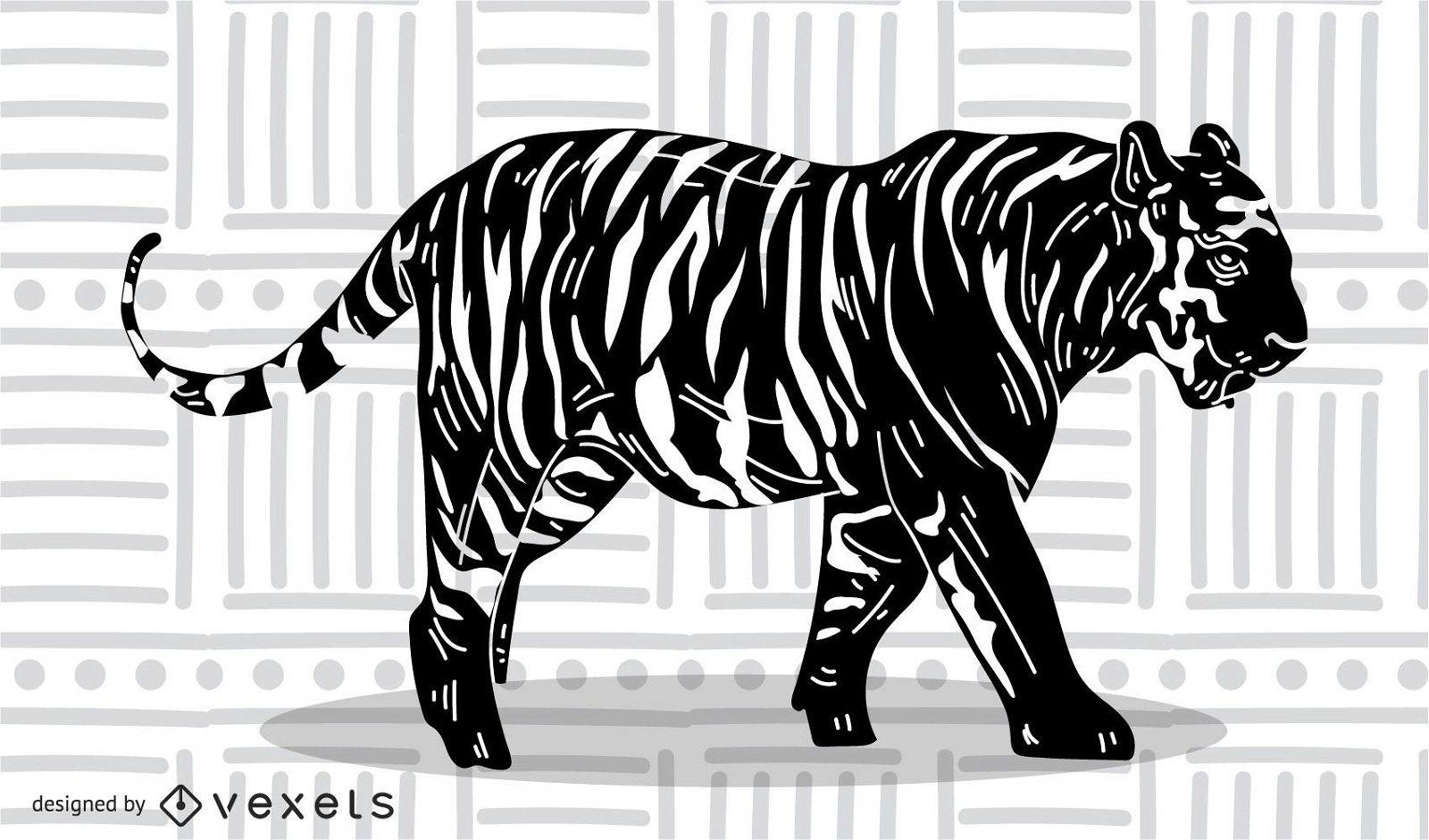 The Tiger Picture 15 Vector