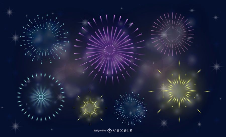 Splendid Fireworks Fireworks Vector 1 Splendid Fireworks Fireworks Vector 1
