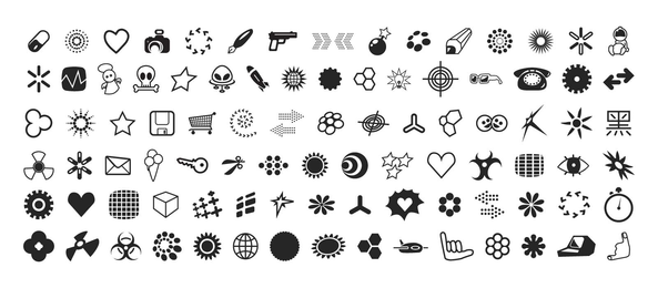 Nettes Grafik-Vektor-Mode-Element