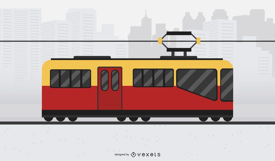 Tram Vector Tram Vector