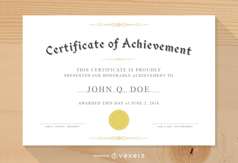 Beautiful Certificate Template 4 Vector Beautiful Certificate Template 4 Vector