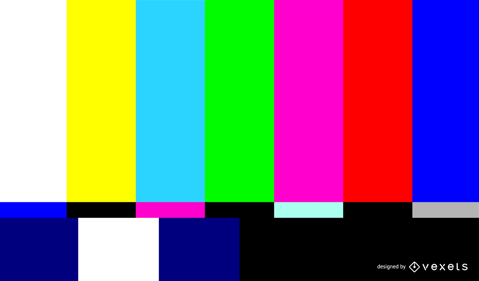 Fernsehbildschirm Kein Signalvektor