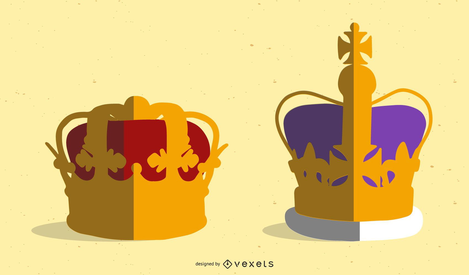Crown Vector Set
