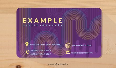 Brilliant Dynamic Flow Business Card Brilliant Dynamic Flow Business Card