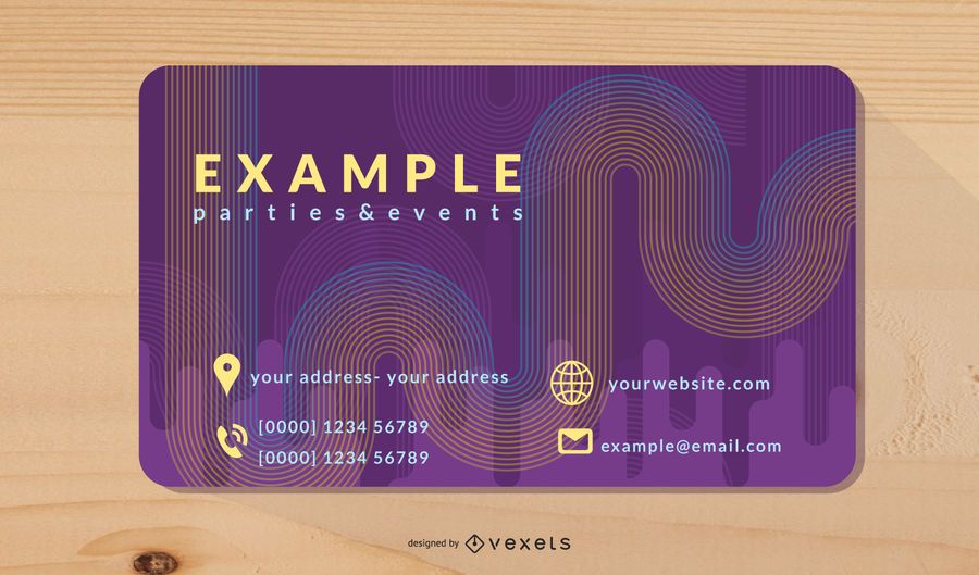 Brilliant Dynamic Flow Business Card Brilliant Dynamic Flow Business Card