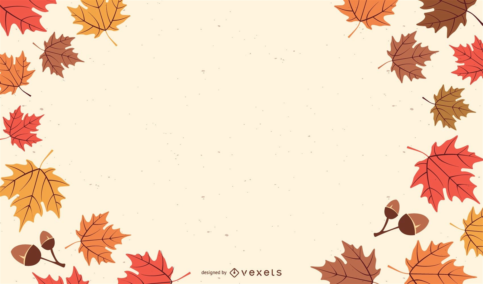 Herbst-Themen-Vektor