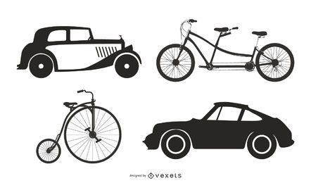 Antique Vehicles 05 Vector Vector Download