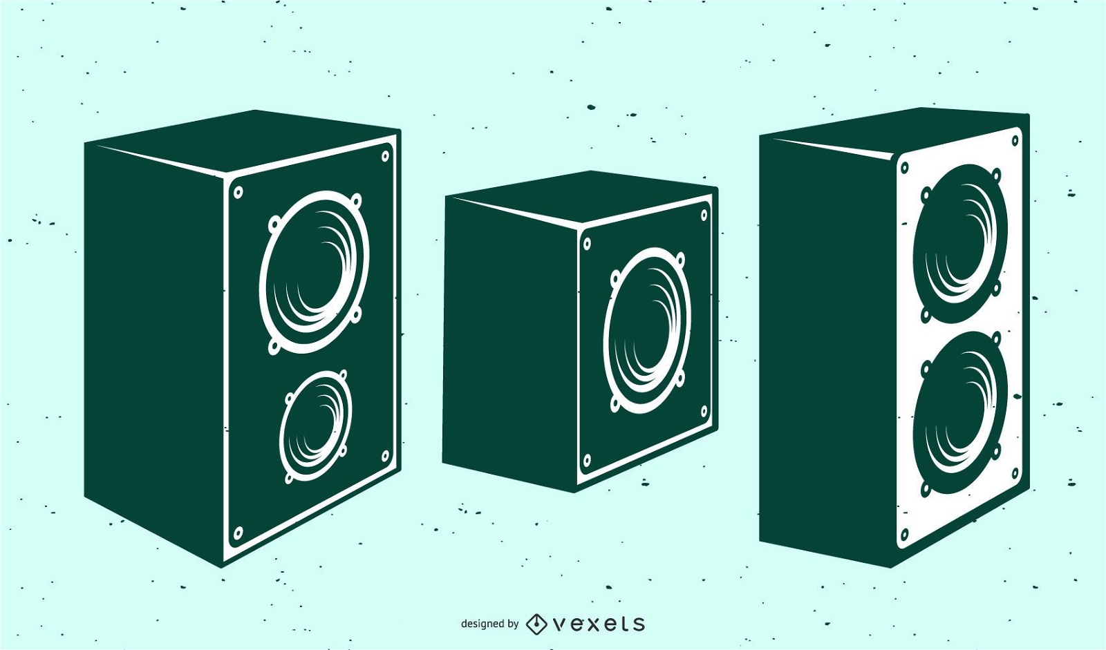 Speakers Vector Set 2