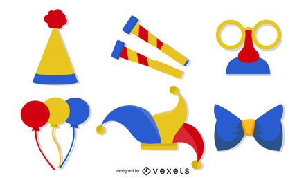 Vector de payaso