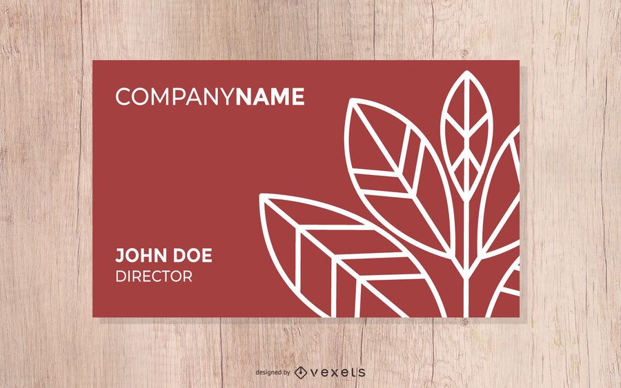 Fall Corporate Business Card Fall Corporate Business Card