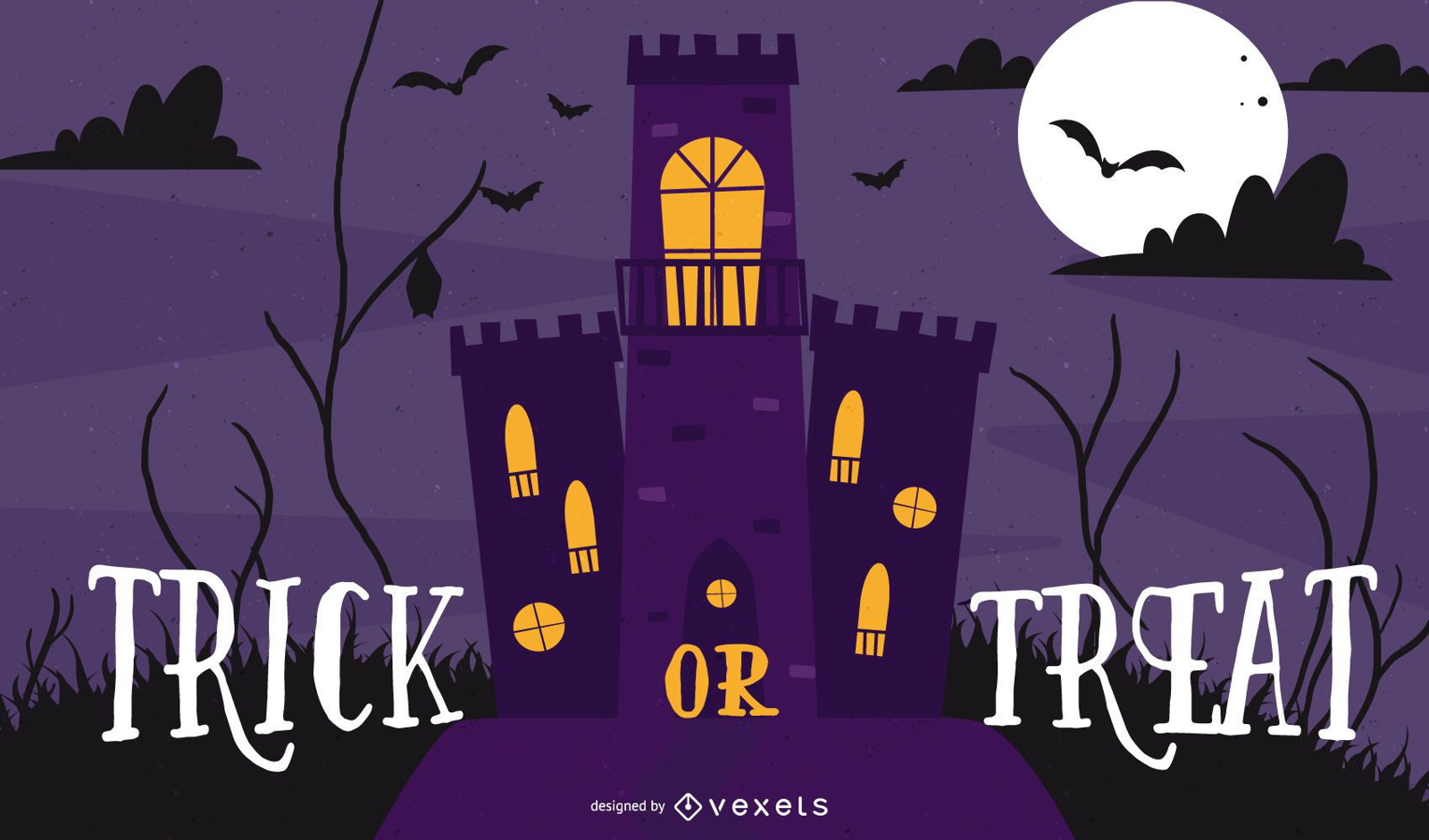 Halloween Theme Design Vector Illustration