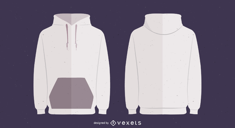 Conjunto de sudadera con capucha de vector Conjunto de sudadera con capucha de vector