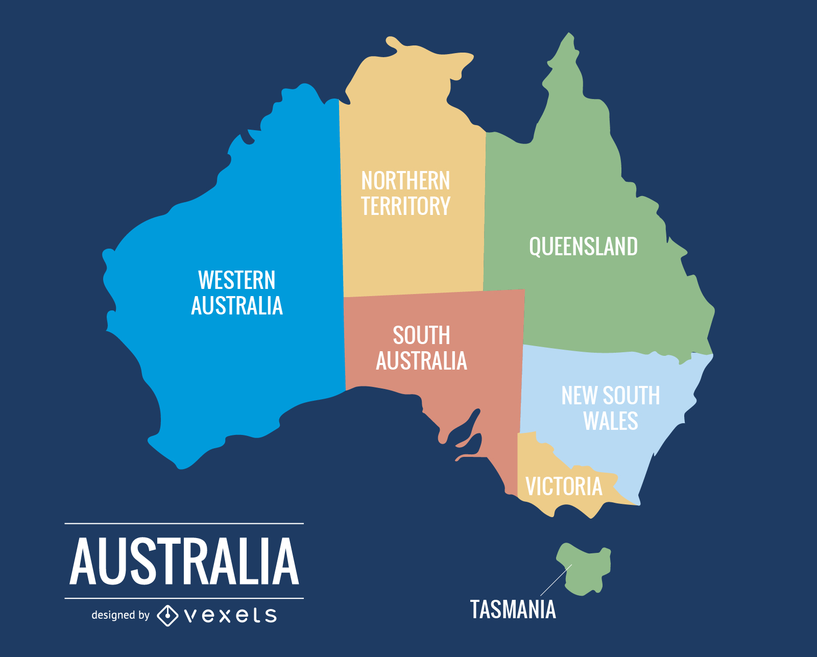 Australia Mapa Politico Mapa De Australia Mapas De Australia My Xxx Hot Girl 7782