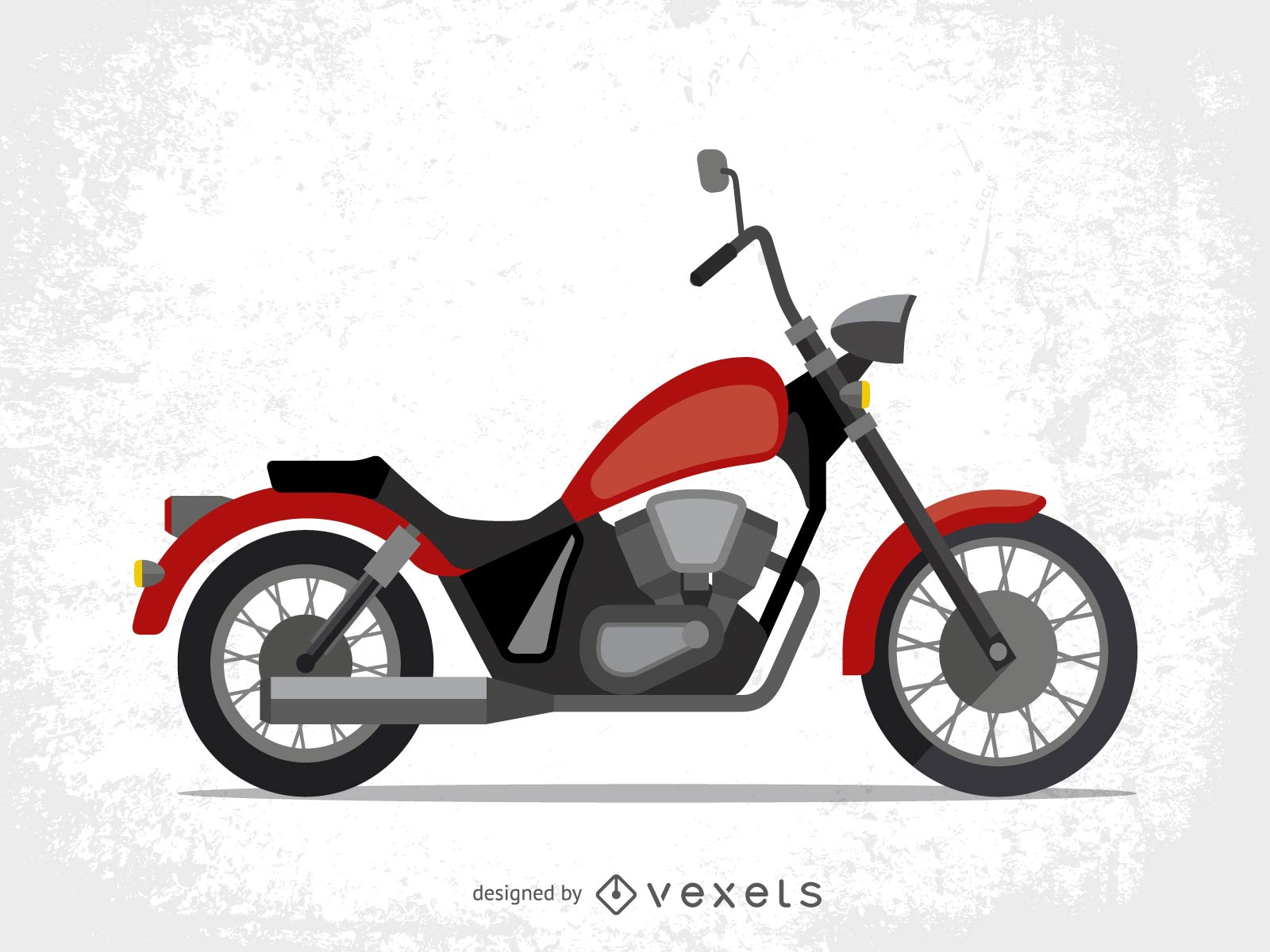 Cool Trend Motorcycle Vector