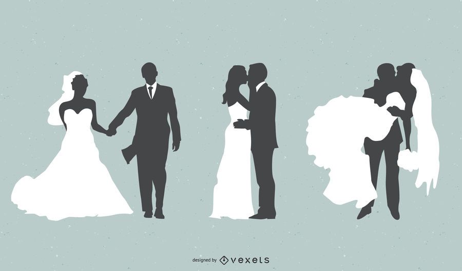 Novia y novio vector Novia y novio vector