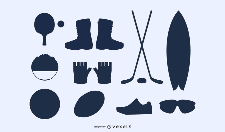 Sports Equipment 02 Vector 2 Sports Equipment 02 Vector 2