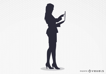 The Sexy Woman Working Vector