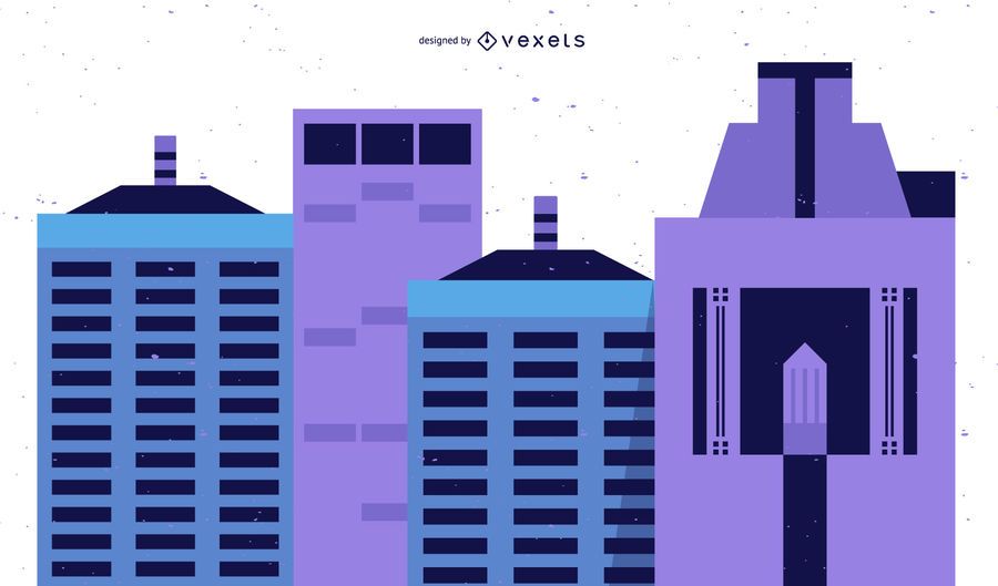 City Skyscrapers Vector City Skyscrapers Vector