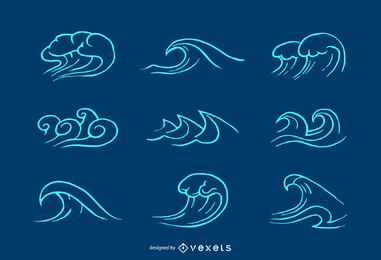 Wave Vector Graphic 3