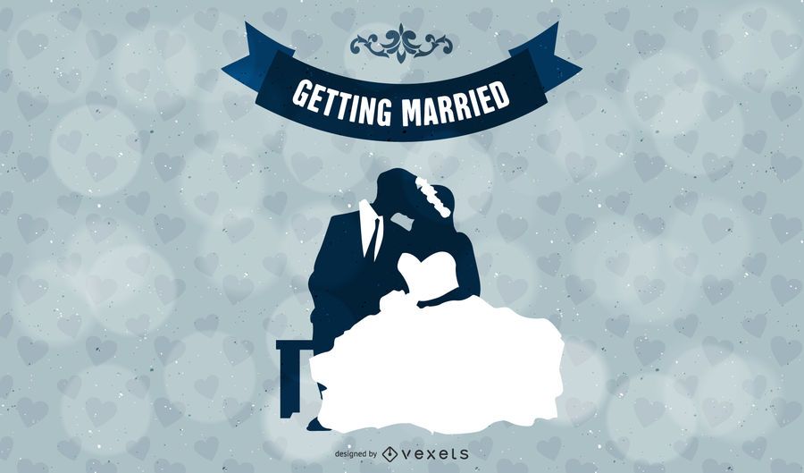Getting Married Wedding Vector Graphic Getting Married Wedding Vector Graphic