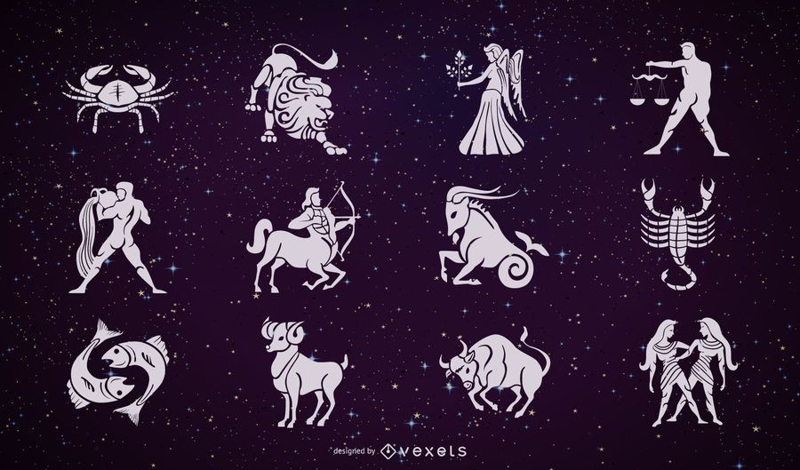 Vector zodiacal 2 Vector zodiacal 2